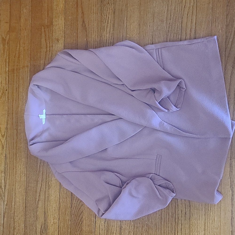 Maurices open front blazer size large (dusty pink)